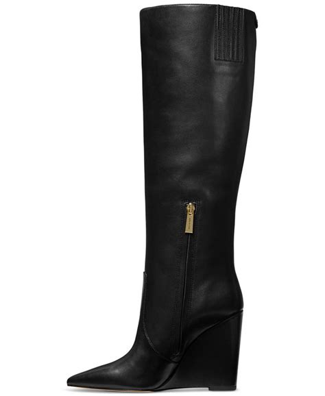 michael kors tall dress boots|Michael Kors isra boots.